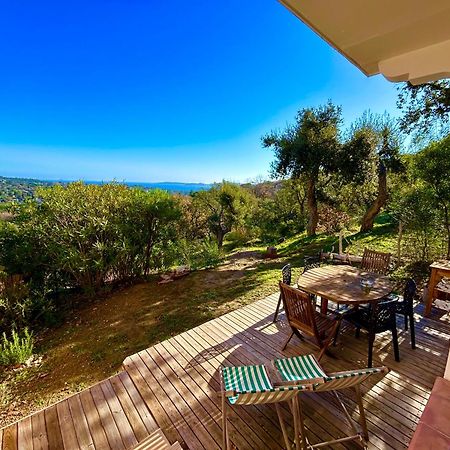 Les Restanques 1066 Jacynthe Vue Mer Grimaud Exterior photo